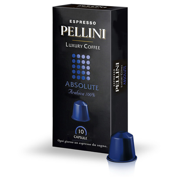 Кофе в капсулах Pellini Absolute (блистер 10x5 гр)