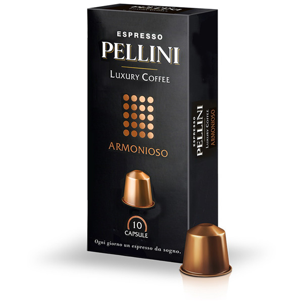 Кофе в капсулах Pellini Armonioso (блистер 10x5гр)