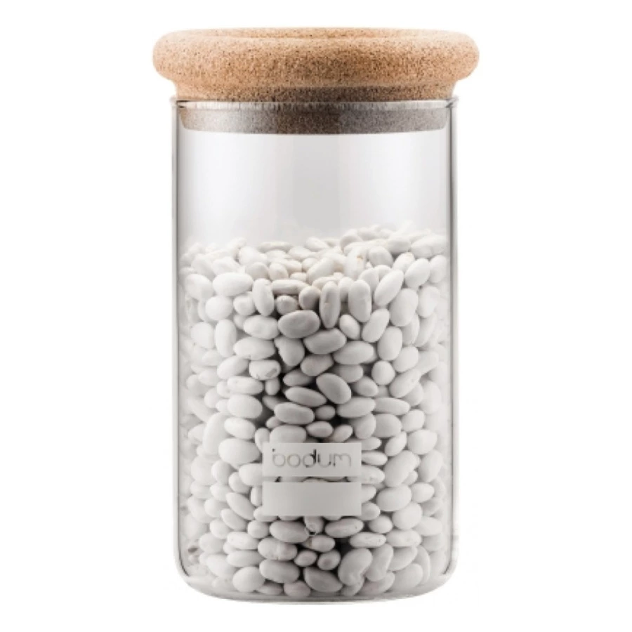 Банка для хранения Bodum Yohki 1 л, стекло, пробковая