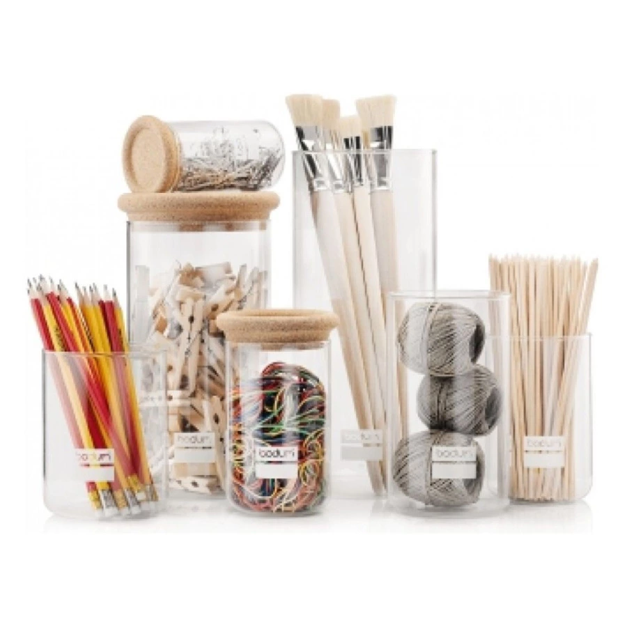 Банка для хранения Bodum Yohki 1 л, стекло, пробковая