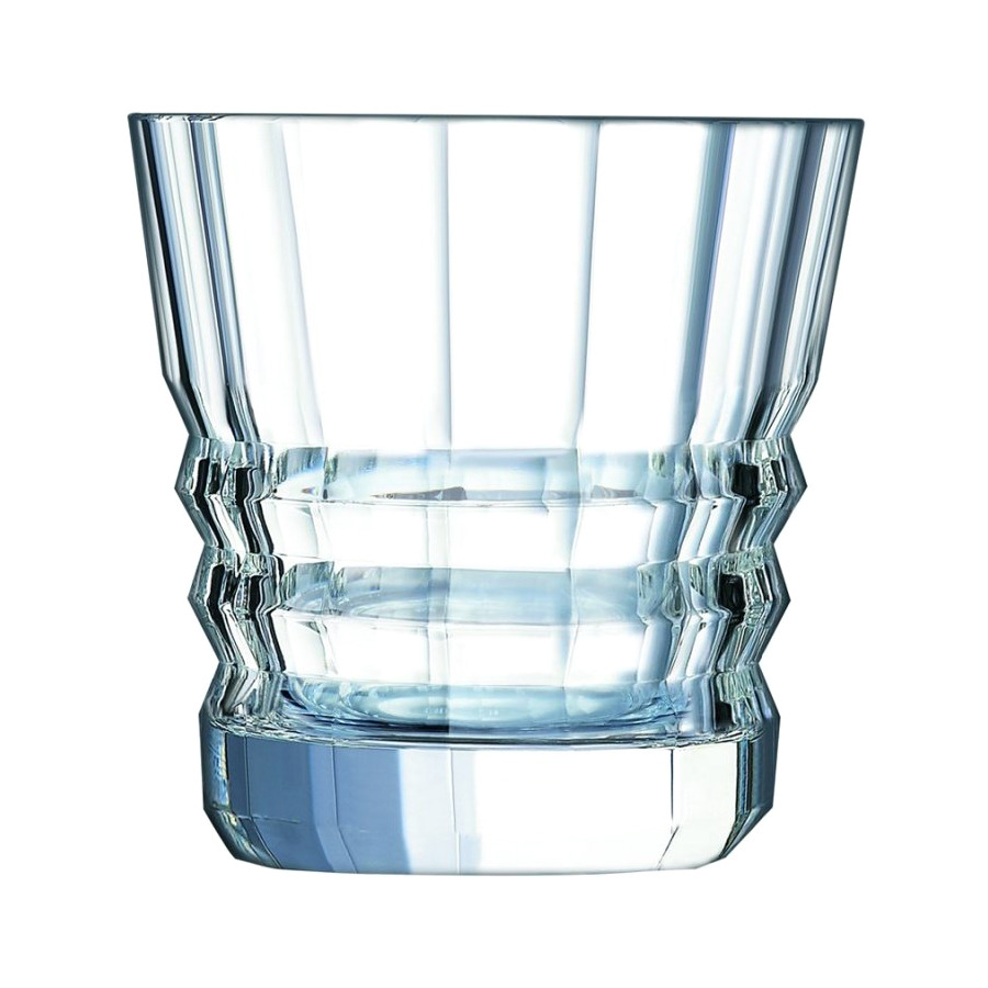 Набор стаканов низких Cristal D'Arques Architecte 320 мл, 6 шт, стекло хрустальное