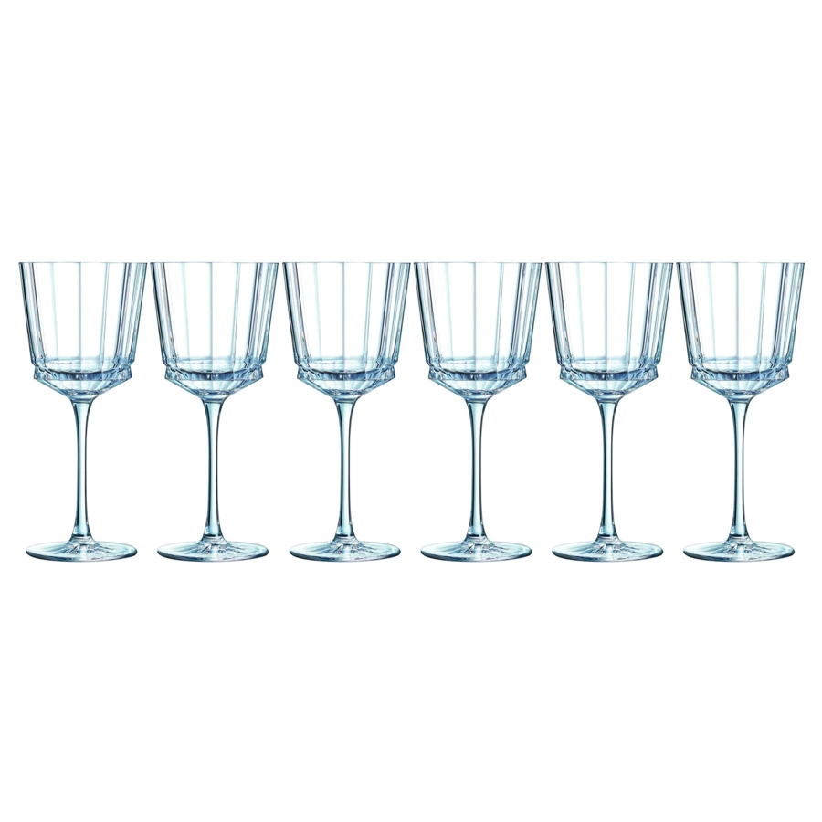 Набор бокалов для вина Cristal D'arques Macassar 350 мл, 6 шт, стекло хрустальное