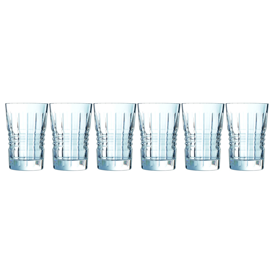Набор из 6 стаканов высоких 360мл RENDEZ-VOUS стакан для коктейлей тотем виннету серый 450 мл