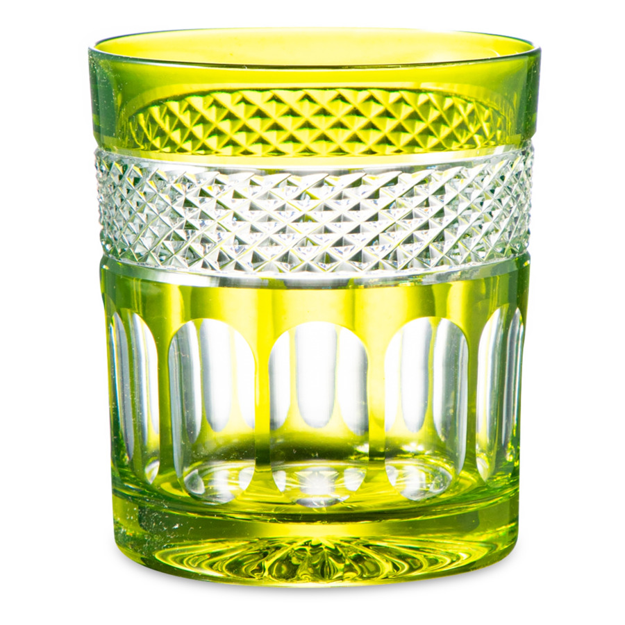 Набор стаканов для виски Cristal de Paris Мирей 300 мл, 6 шт, 6 цветов