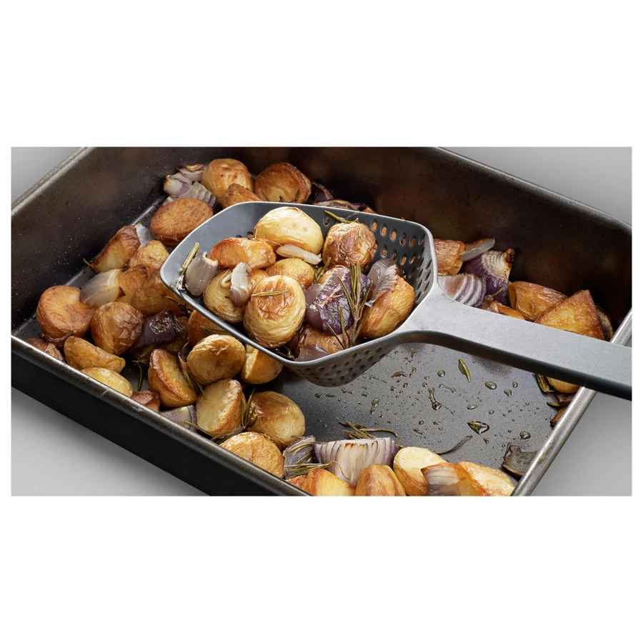 Ложка-дуршлаг большая "Scoop Plus" (красный)