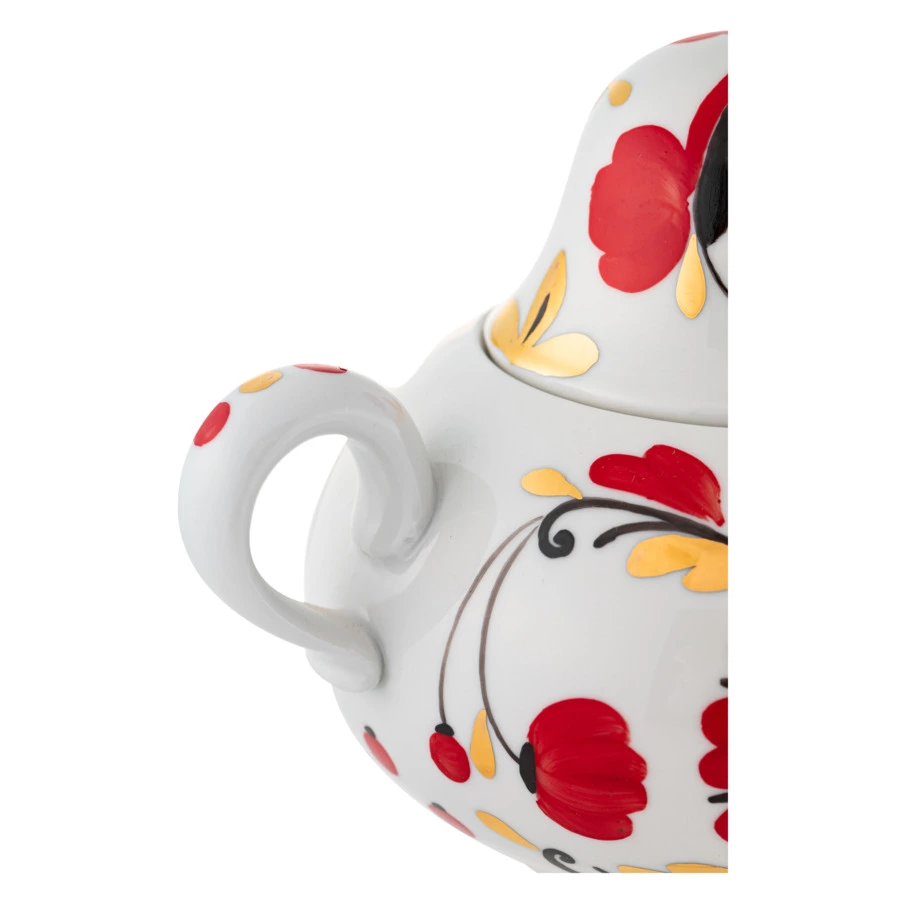 Набор чайный Франц Гарднер в Вербилках Веселушки на 2 персоны 7 предметов, фарфор твердый