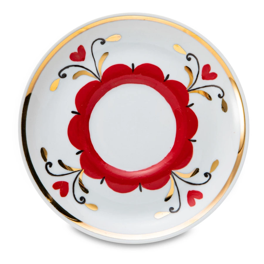 Набор чайный Франц Гарднер в Вербилках Веселушки на 2 персоны 7 предметов, фарфор твердый