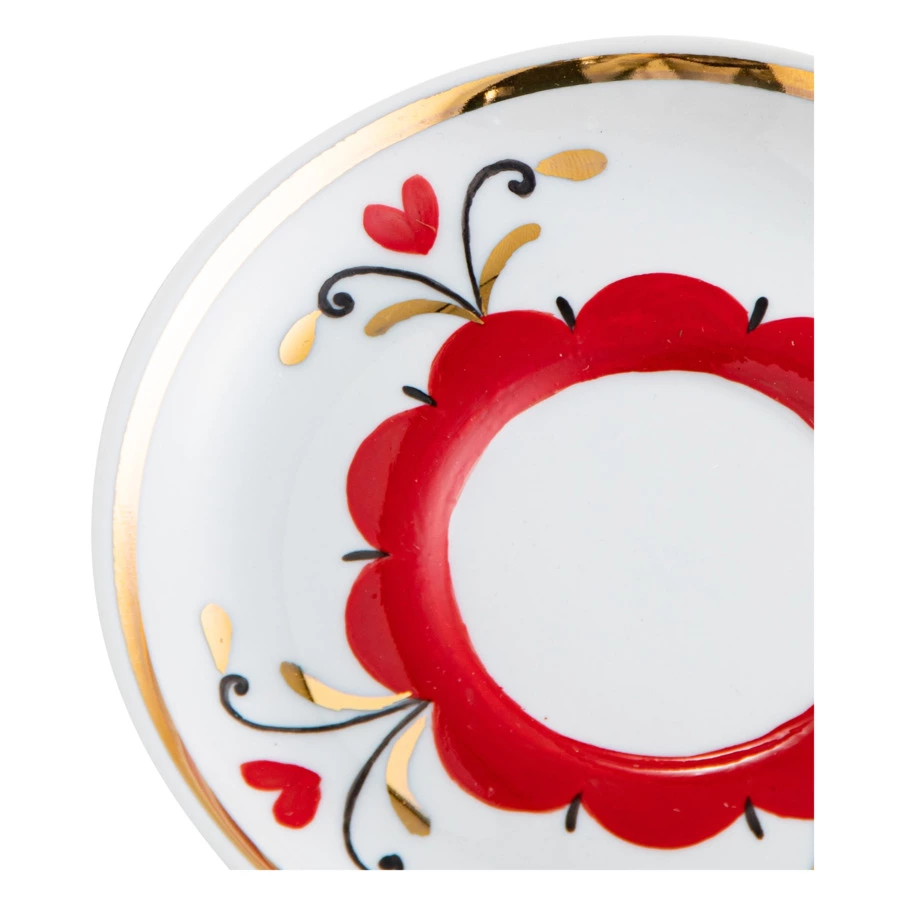 Набор чайный Франц Гарднер в Вербилках Веселушки на 2 персоны 7 предметов, фарфор твердый