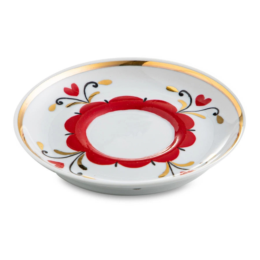 Набор чайный Франц Гарднер в Вербилках Веселушки на 2 персоны 7 предметов, фарфор твердый