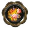 Поднос Жостовская фабрика декоративной росписи НХПР Букетик 18 см