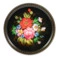 Поднос Жостовская фабрика декоративной росписи 30 см НХПР В саду