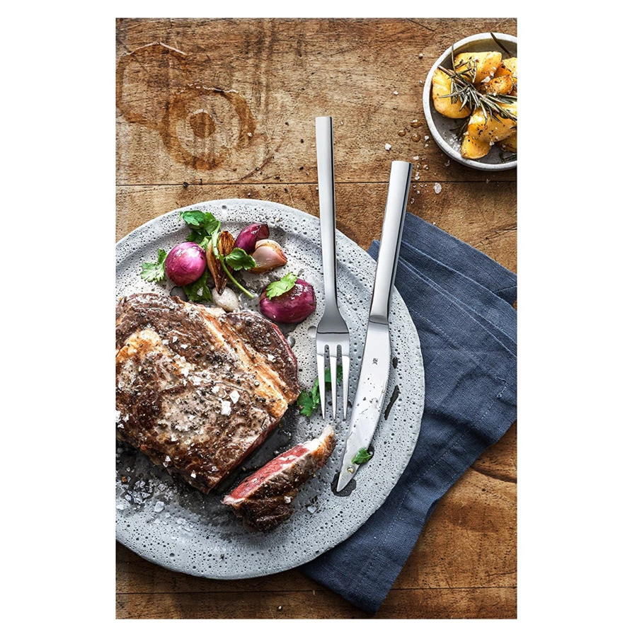 Набор для стейка WMF Nuova на 6 персон 12 предметов, сталь нержавеющая, п/к