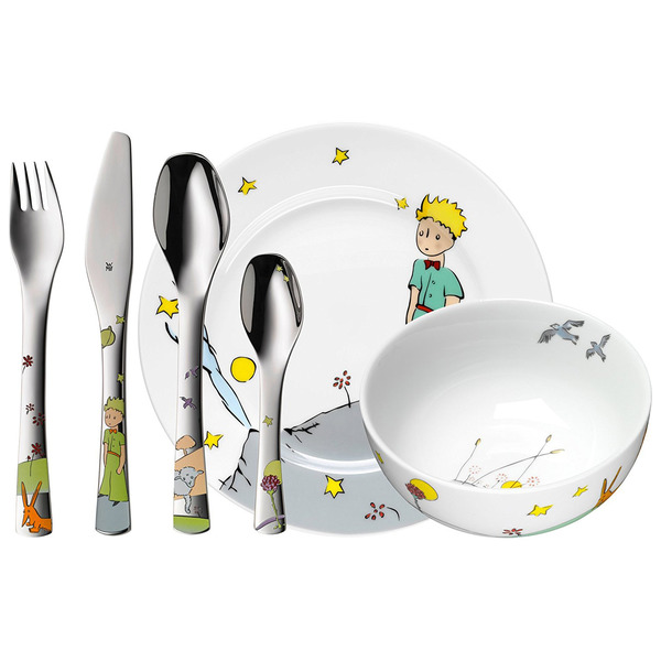Набор детской посуды WMF The Little Prince, 6 предметов, сталь нержавеющая, п/у