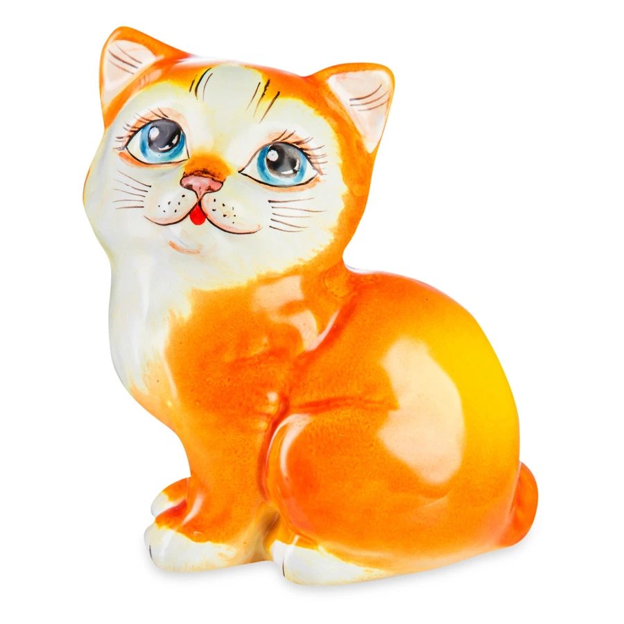 Фигурка Ярославская майолика Милашка котенок