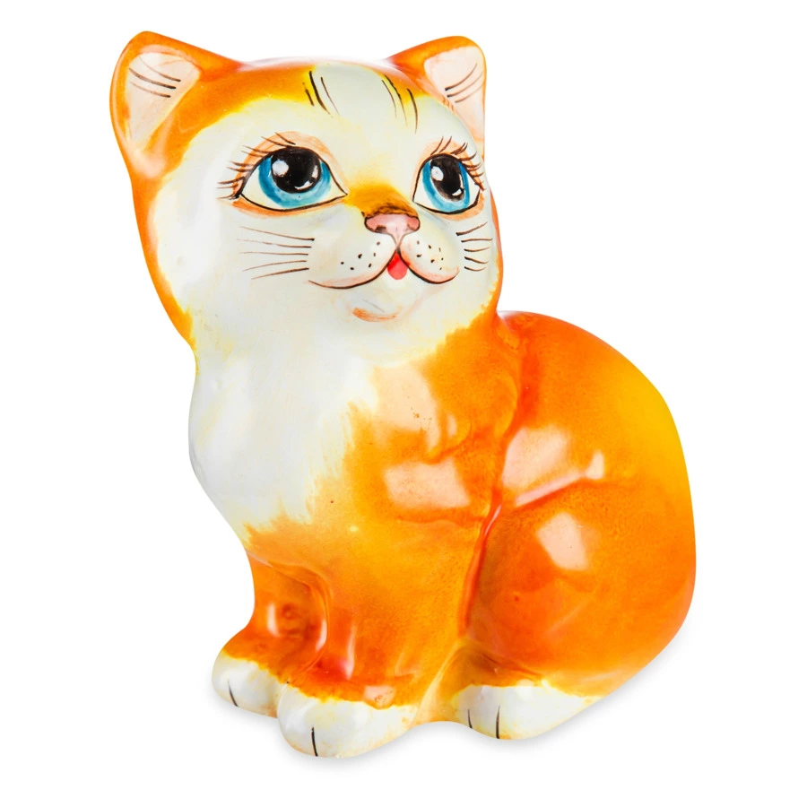 Фигурка Ярославская майолика Милашка котенок