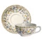 Набор чашек чайных Gien с блюдцами Тоскана 130мл, 2 шт, фаянс