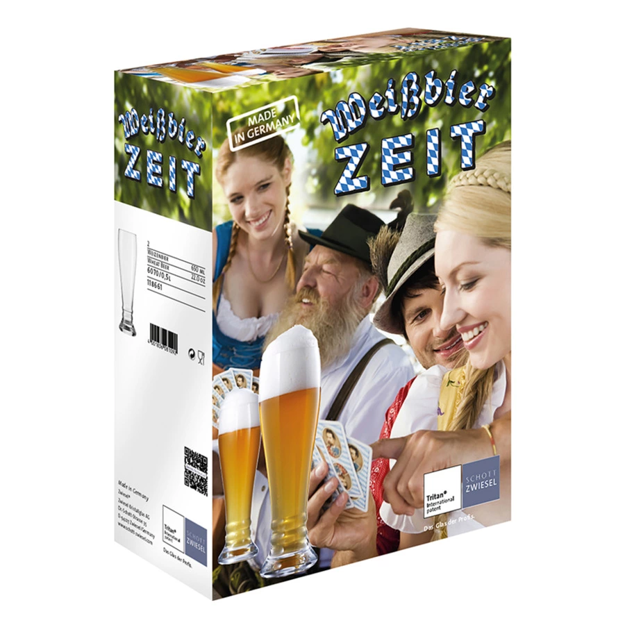 Набор бокалов для пива Zwiesel Glas Бавария 500 мл, 2 шт, п/к