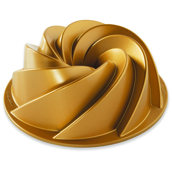 Форма для выпечки 3D Nordic Ware Наследие 1,4 л, литой алюминий (золотая)