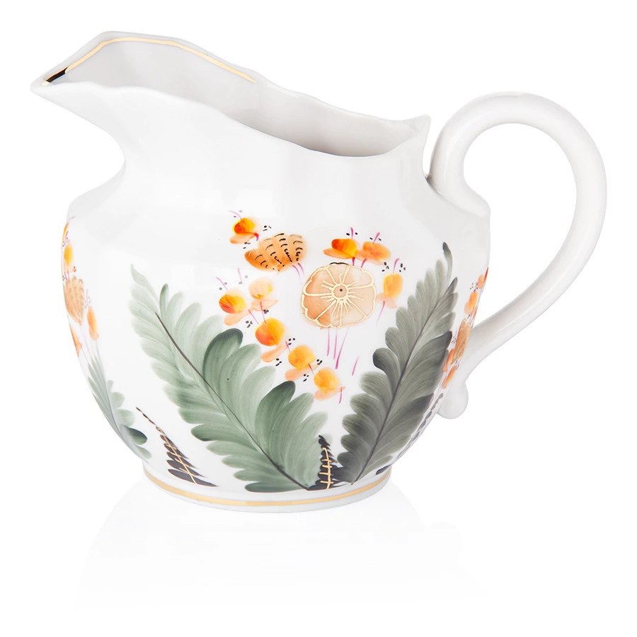 Сервиз чайный Франц Гарднер в Вербилках Горюн-трава на 6 персон 15 предметов, фарфор твердый