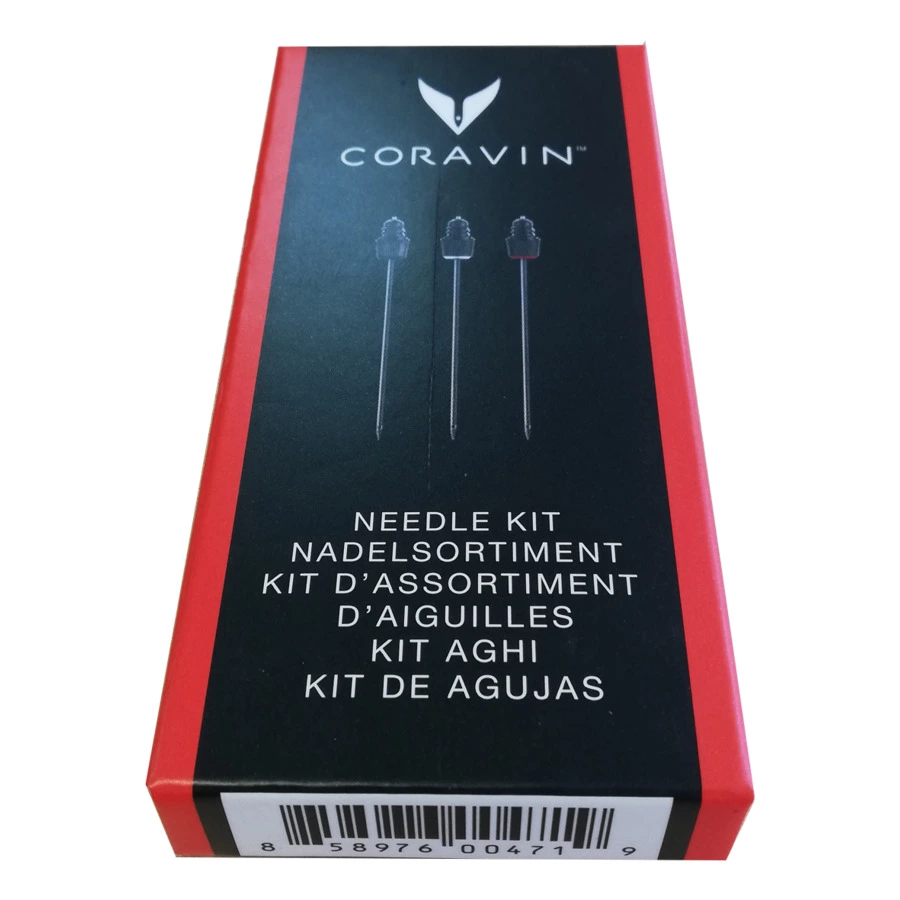 Набор стальных игл Coravin Standart Faster и Vintage, 3 шт, сталь