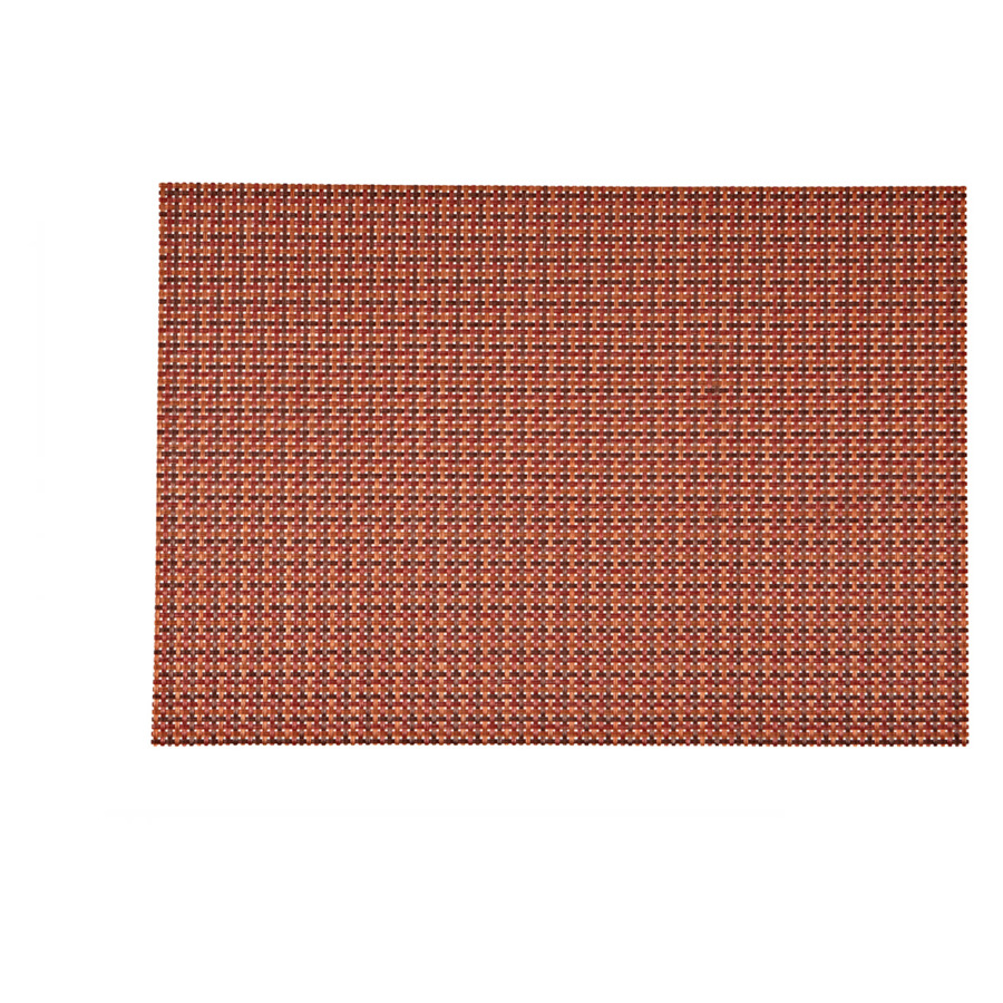 Салфетка подстановочная Harman Плетёнка 48х33 см, рыжая салфетка подстановочная harman блеск белая 48х33 см