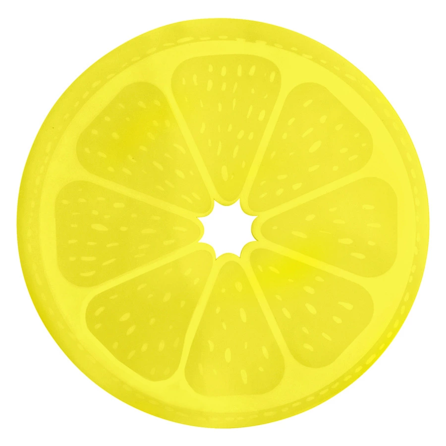 Салфетка подстановочная круглая 38см, лимон