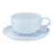 Чашка кофейная с блюдцем Portmeirion Выбор Портмейрион 100 мл, голубая