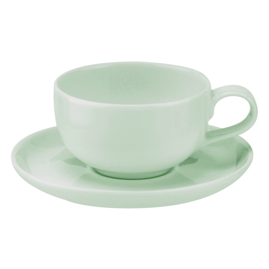 Чашка кофейная с блюдцем Portmeirion Выбор Портмейрион 100 мл, зеленая чашка кофейная с блюдцем portmeirion выбор портмейрион 100 мл белая