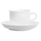 Чашка кофейная с блюдцем Mix&Match Элемент 100 мл, фарфор костяной