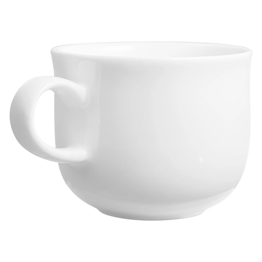 Чашка кофейная с блюдцем Mix&Match Элемент 100 мл, фарфор костяной