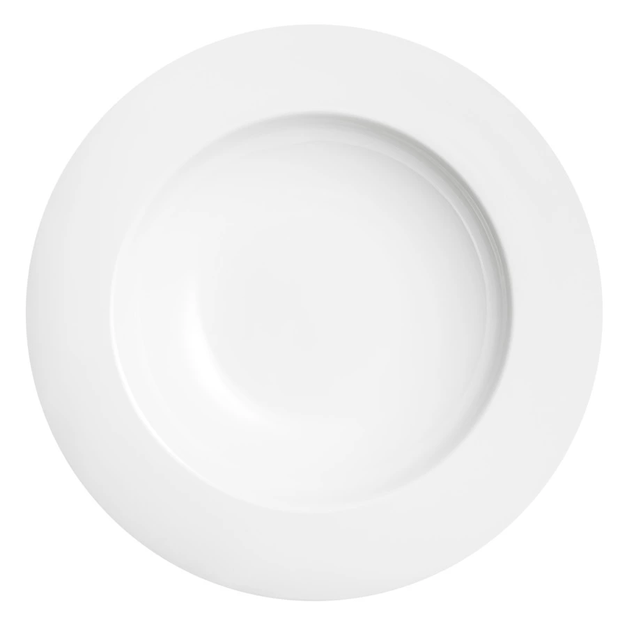 Тарелка суповая Mix&Match Акцент 24 см, фарфор костяной