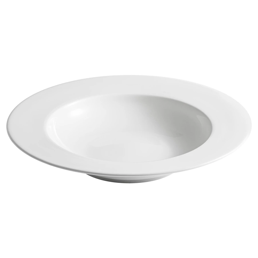 Тарелка суповая Mix&Match Акцент 24 см, фарфор костяной