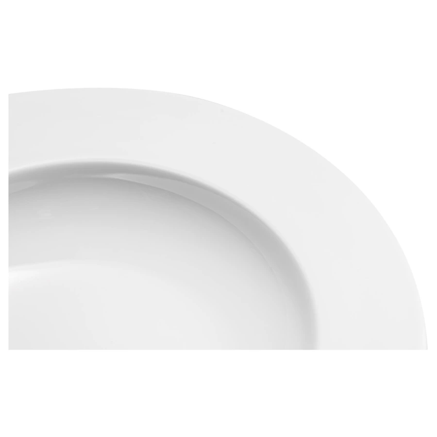 Тарелка суповая Mix&Match Акцент 24 см, фарфор костяной