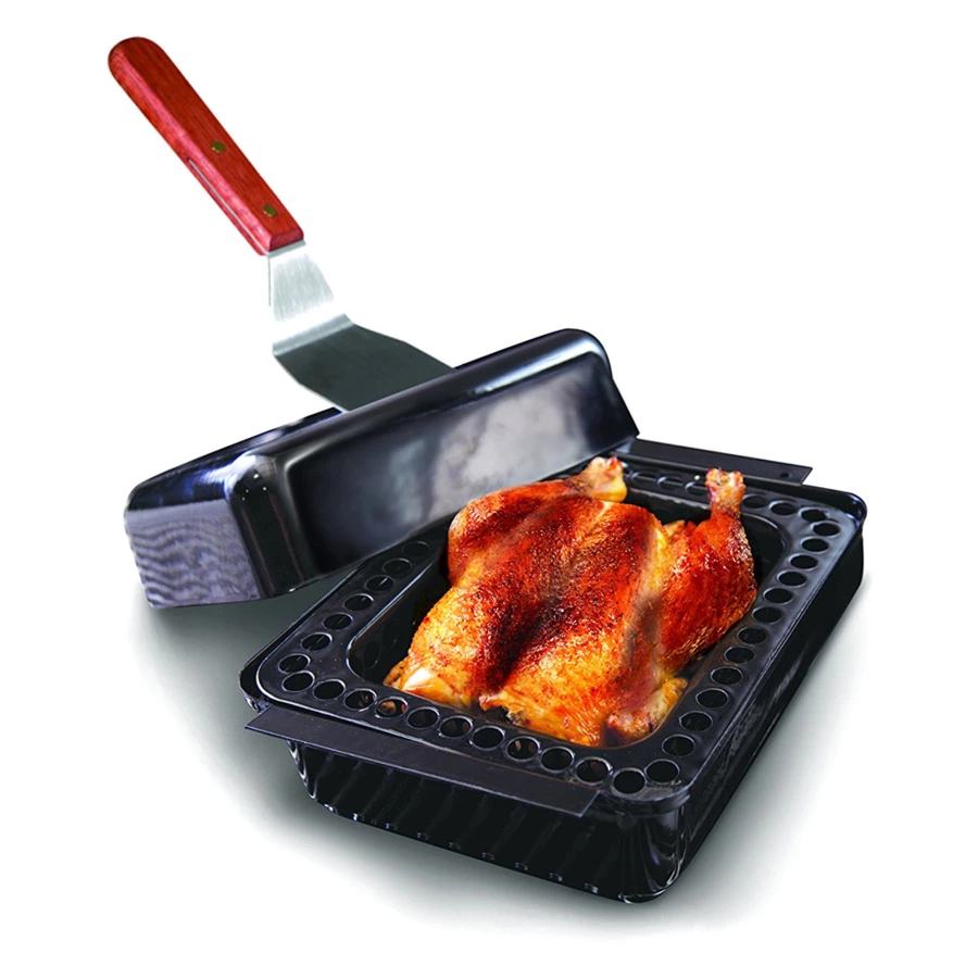 Короб стальной для запекания на гриле