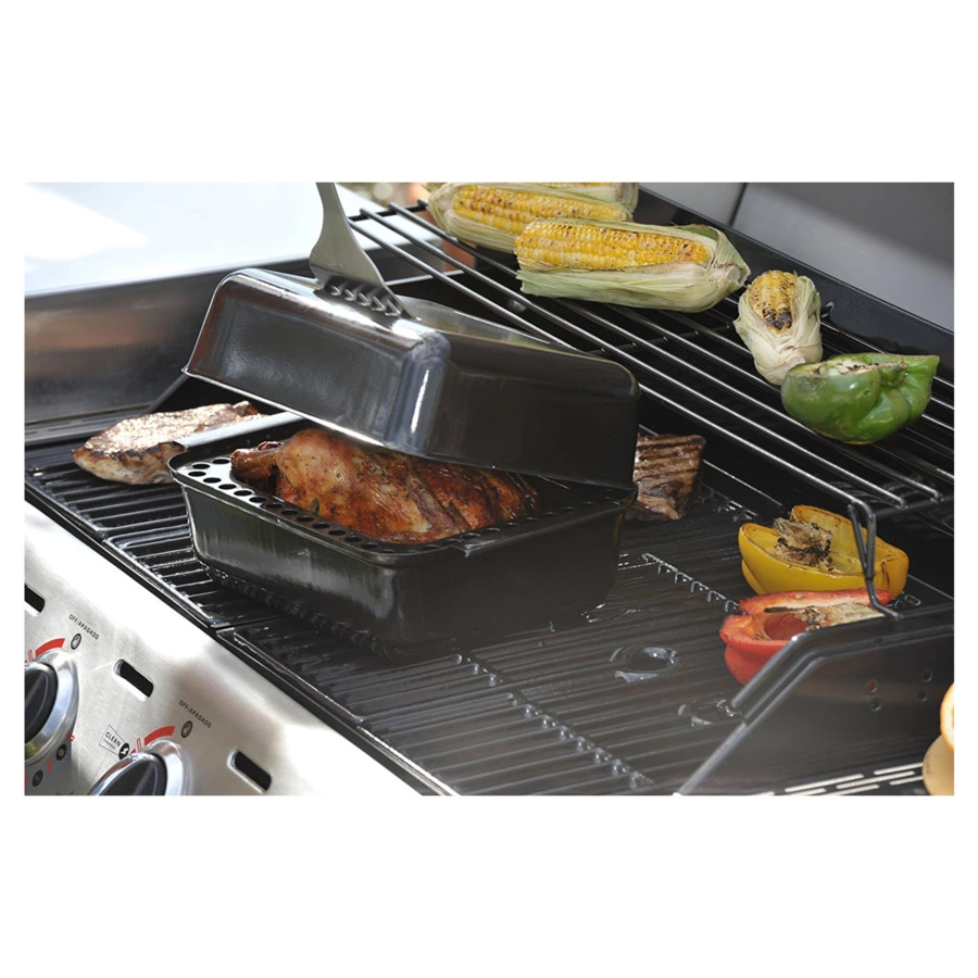 Короб стальной для запекания на гриле