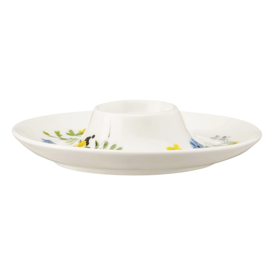 Подставка для яйца Rosenthal Альпийские цветы 11 см, фарфор костяной