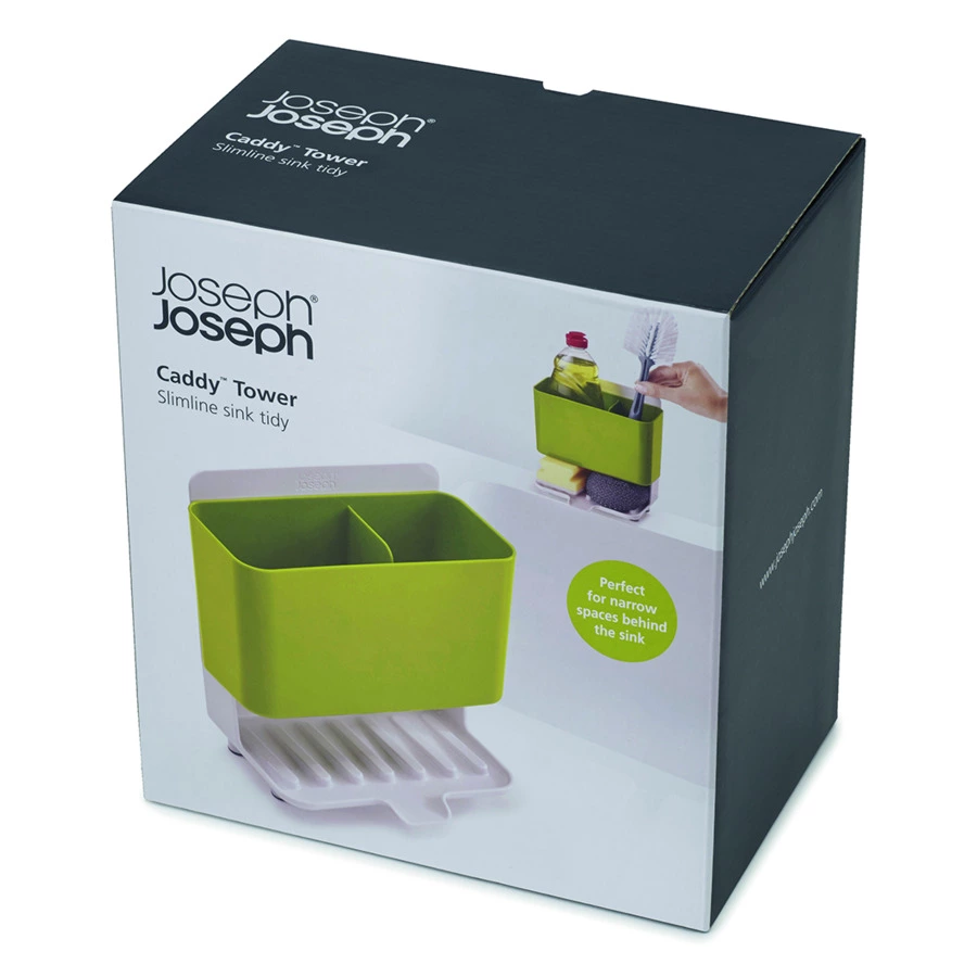 Органайзер для раковины "Caddy Tower" (зелёный)