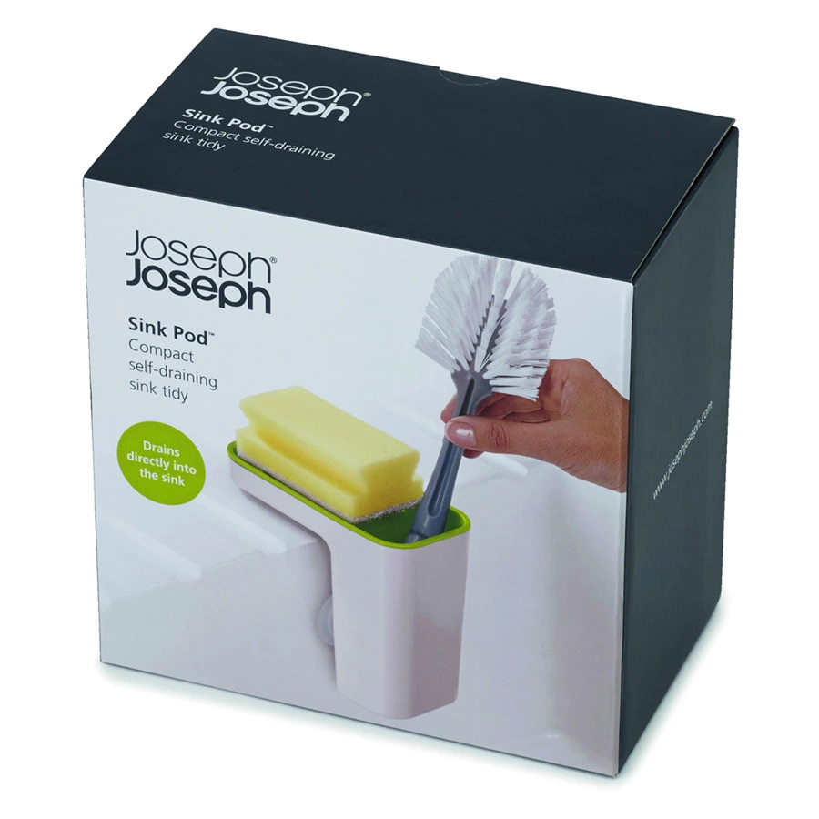 Органайзер для раковины Joseph Joseph Sink Pod 8,6х14,5 см, пластик, зеленый
