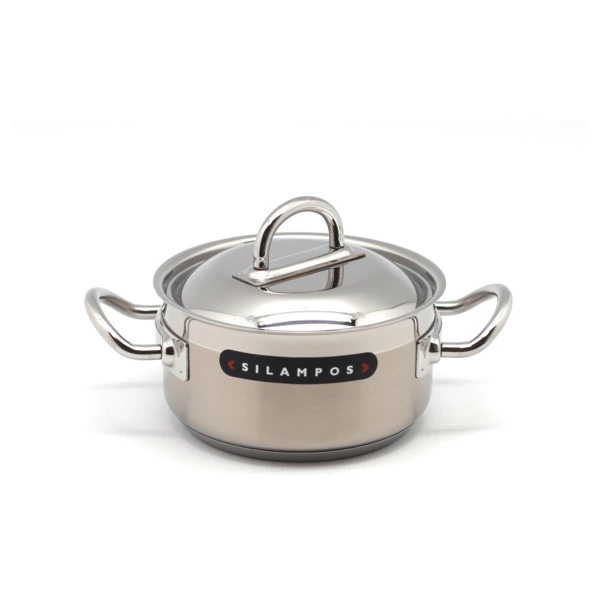 Кастрюля Silampos Наутилус 3,4 л, 22 см, сталь нержавеющая