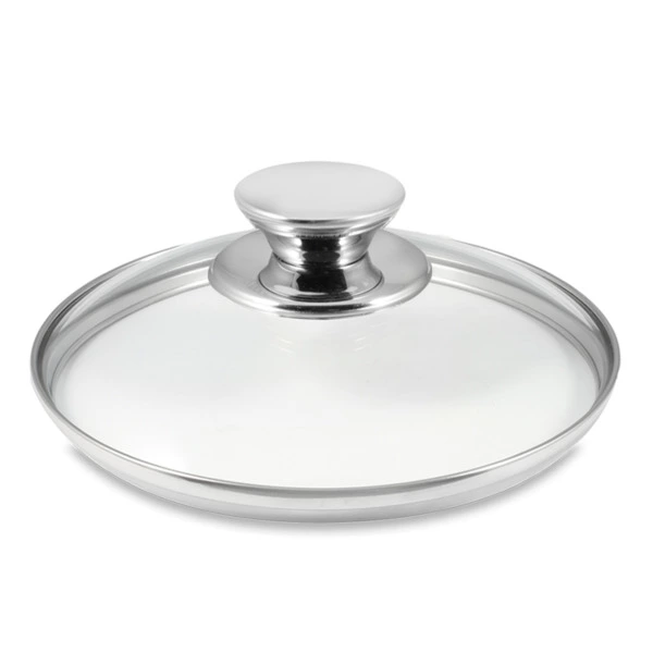 Крышка стеклянная Silampos 16 см, ручка из нержавеющей стали