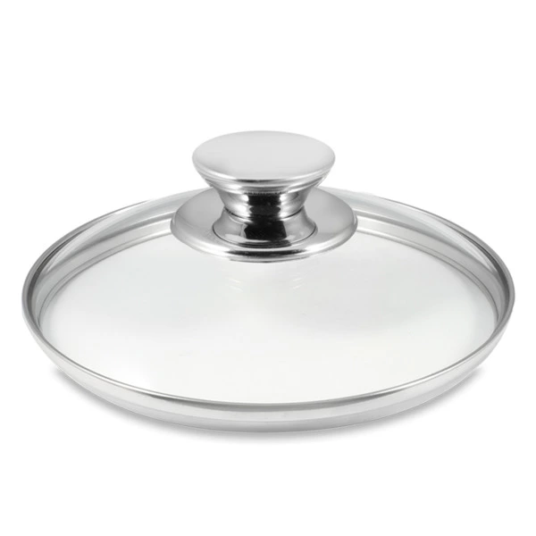 Крышка стеклянная Silampos 18 см, ручка из нержавеющей стали