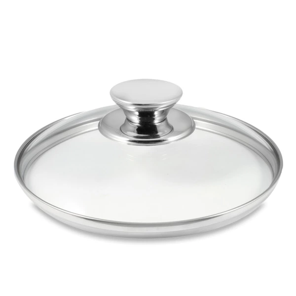 Крышка стеклянная Silampos 22 см, ручка из нержавеющей стали