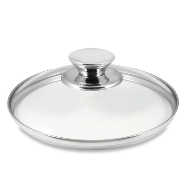 Крышка стеклянная Silampos 28 см, ручка из нержавеющей стали