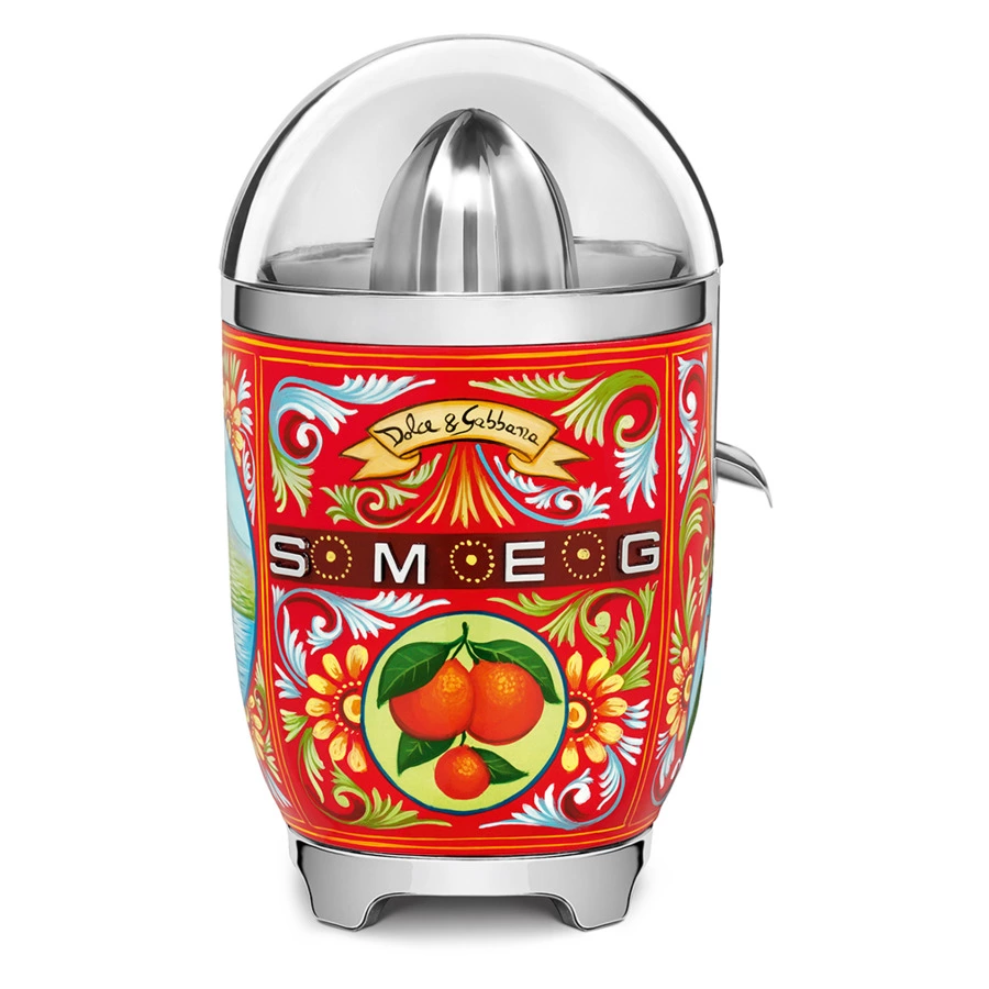 Соковыжималка для цитрусовых SMEG D&G CJF01DGEU Sicily is my love, красная