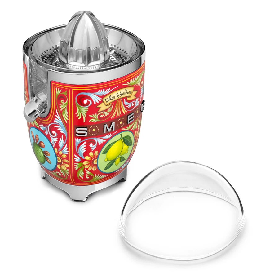 Соковыжималка для цитрусовых SMEG D&G CJF01DGEU Sicily is my love, красная