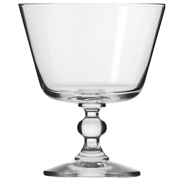 Креманка на ножке Krosno Криста 380 мл, п/к