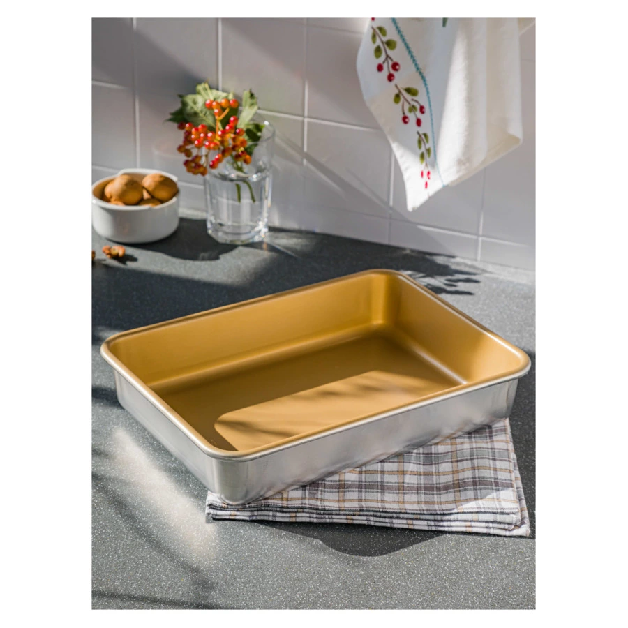 Форма для запекания Nordic Ware 23х33х6см, антипригарная, алюминий