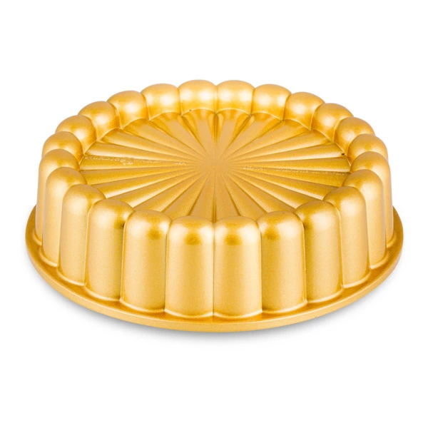 Форма для выпечки Nordic Ware Шарлотка 1,4 л, d20,5 см, литой алюминий, золотая