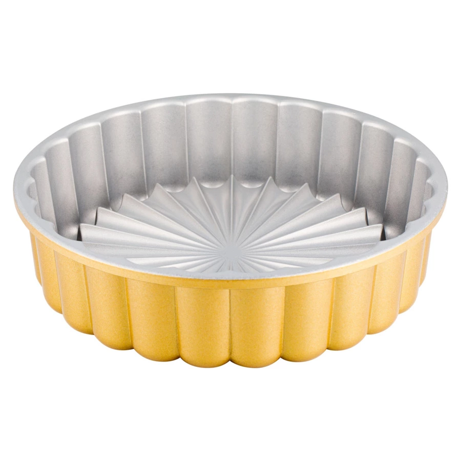 Форма для выпечки Nordic Ware Шарлотка 1,4 л, d20,5 см, литой алюминий, золотая