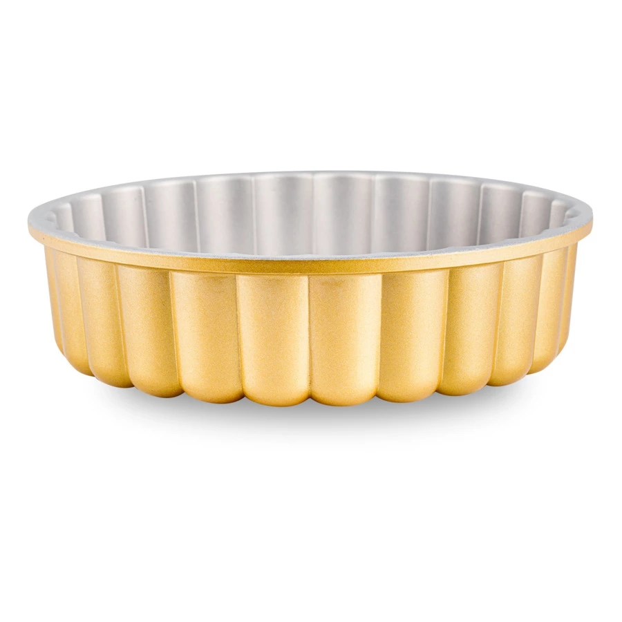 Форма для выпечки Nordic Ware Шарлотка 1,4 л, d20,5 см, литой алюминий, золотая